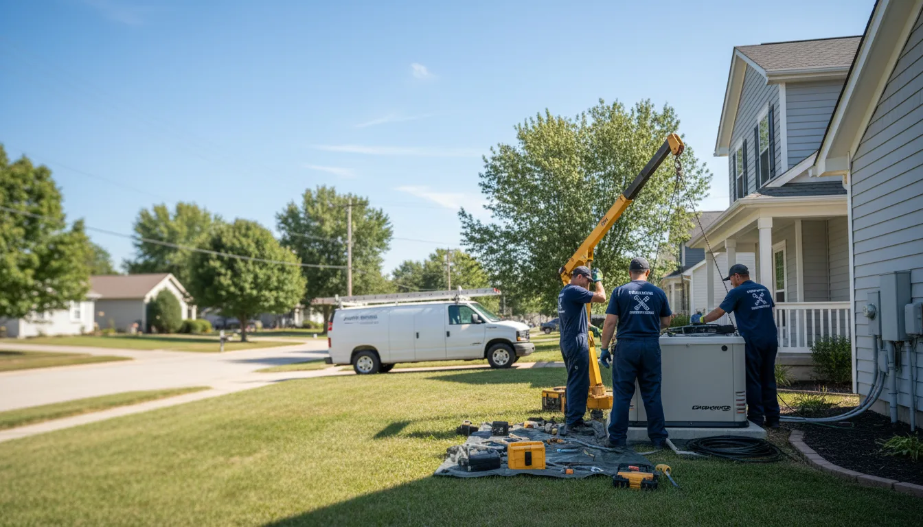 Generator Installation in Vermillion, SD near me